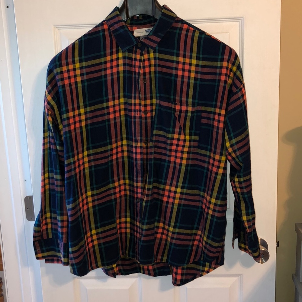 Boyfriend flannel Button Up